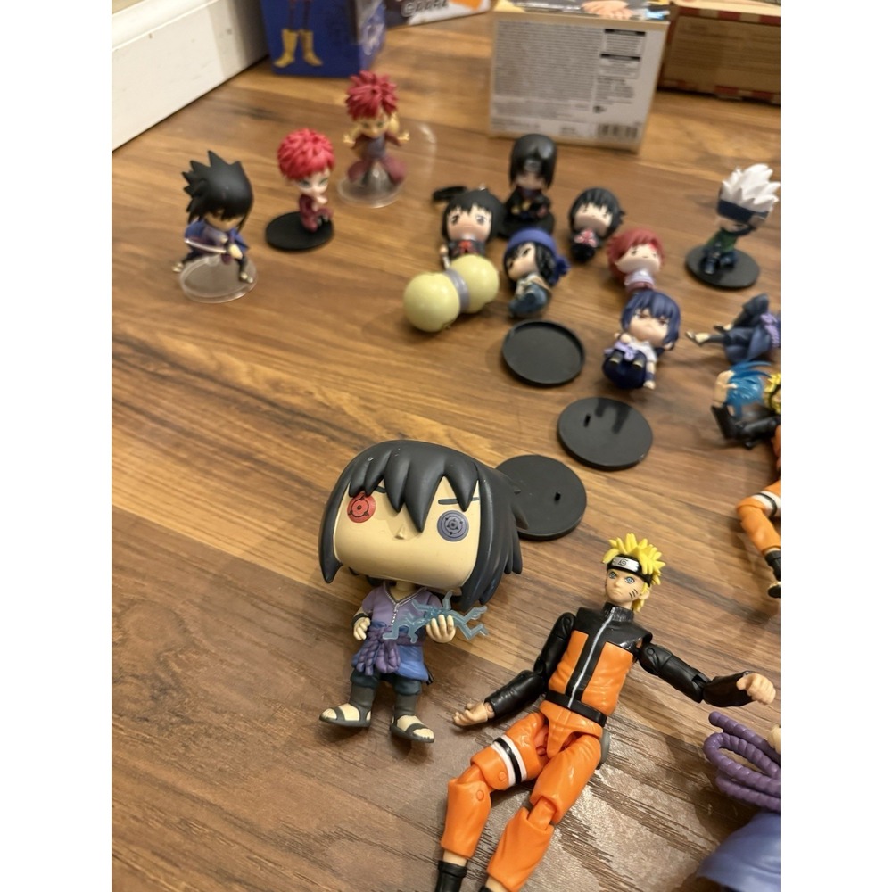 Naruto My Hero Academia 23 Figure Lot Sasuke Naruto Kakashi Itachi - Picture 12 of 13